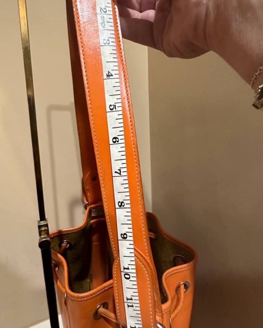 Orange Dooney & Bourke Bucket Bag - Image 3