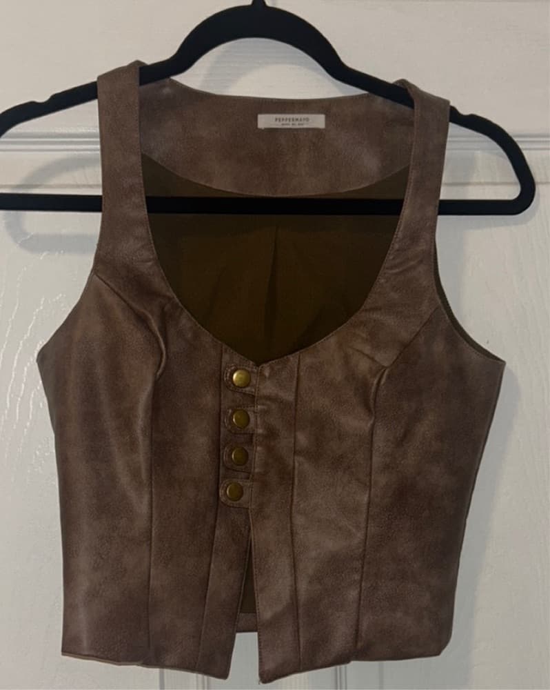 Brown Peppermayo Top - Image 2