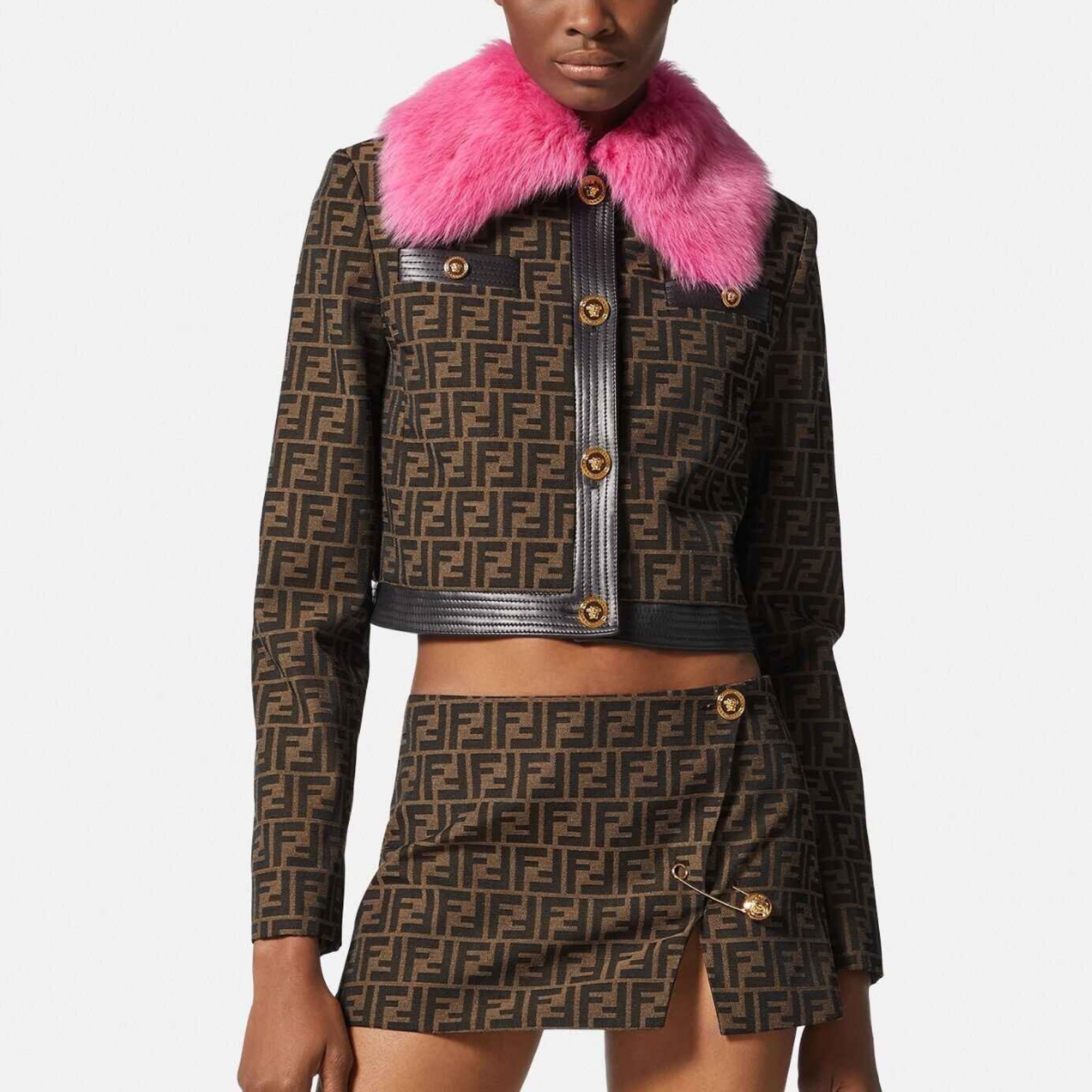 Fendi Faux Fur Jacket - Image 1