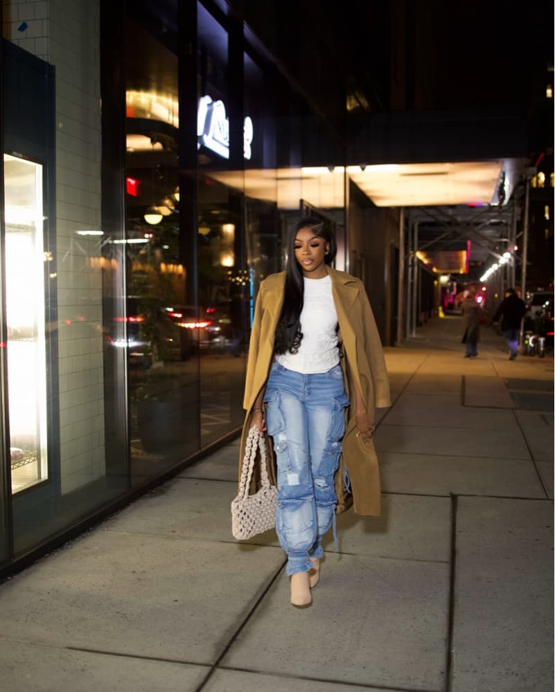 Blue Cargo Jeans From EDGE - Image 1
