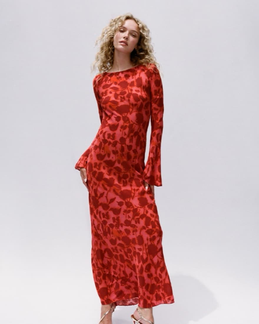 Red Realisation Par Gia Dress - Image 4
