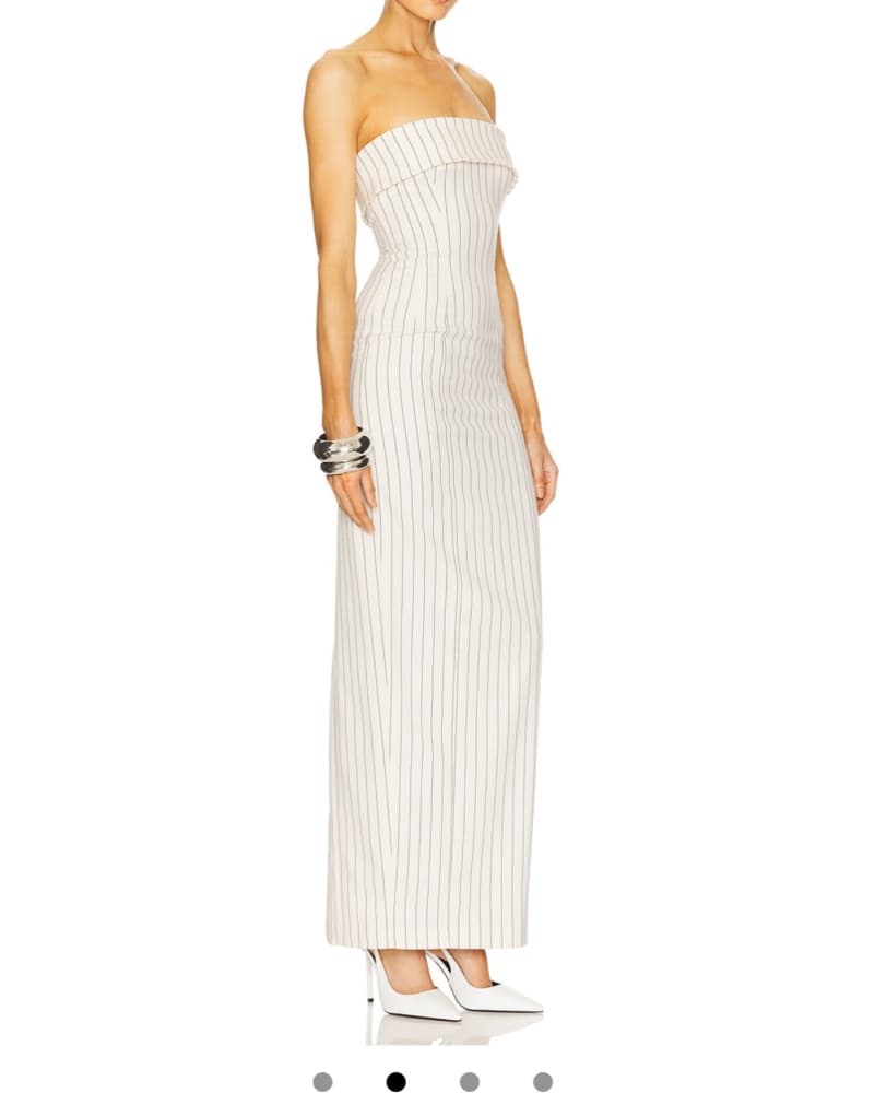 Helsa Pin Stripe Dress - Image 2
