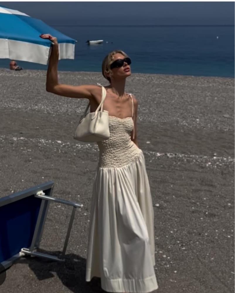 LPA Stacci Midi Dress - Image 1