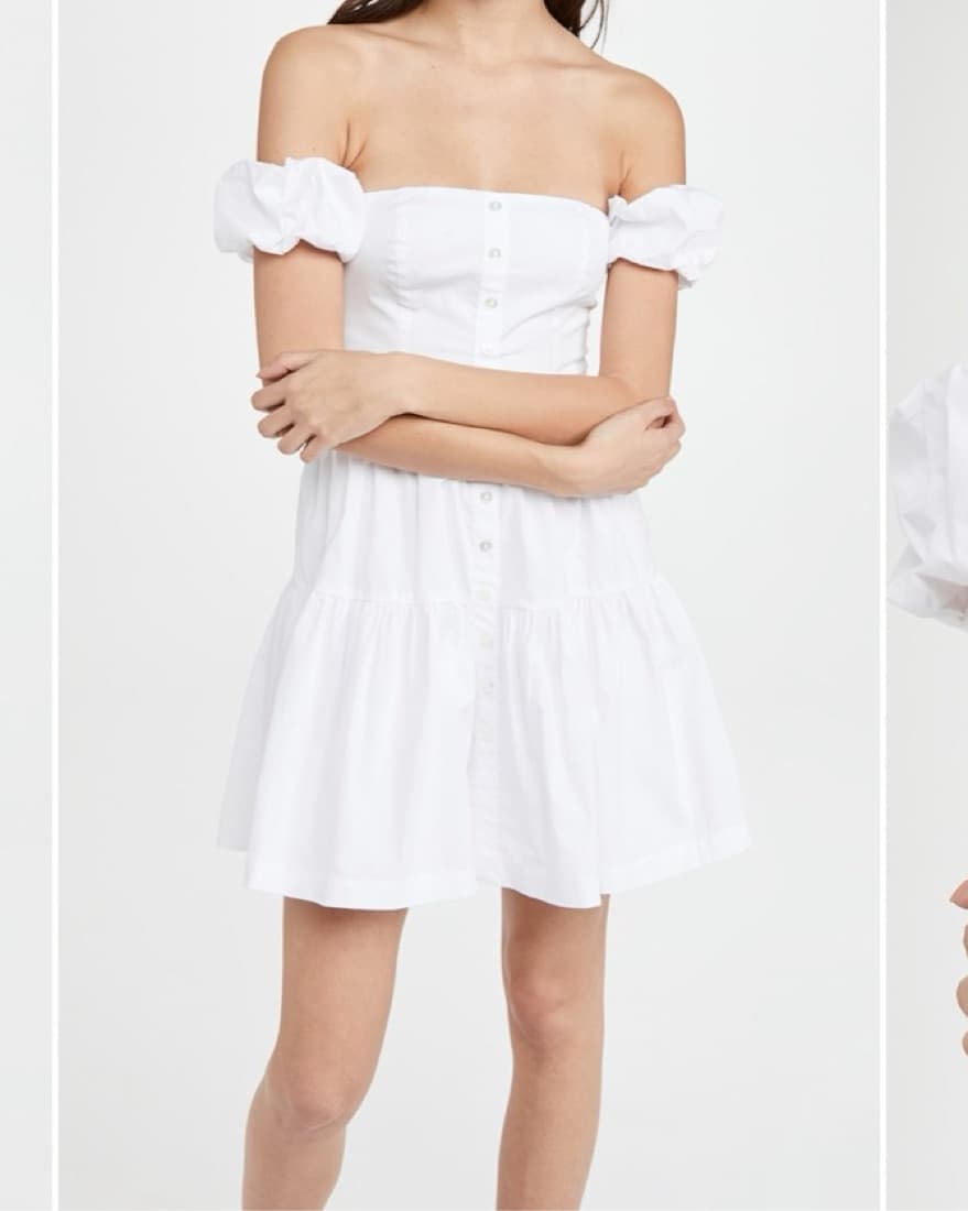 Staud Mini Elio Dress - Image 3