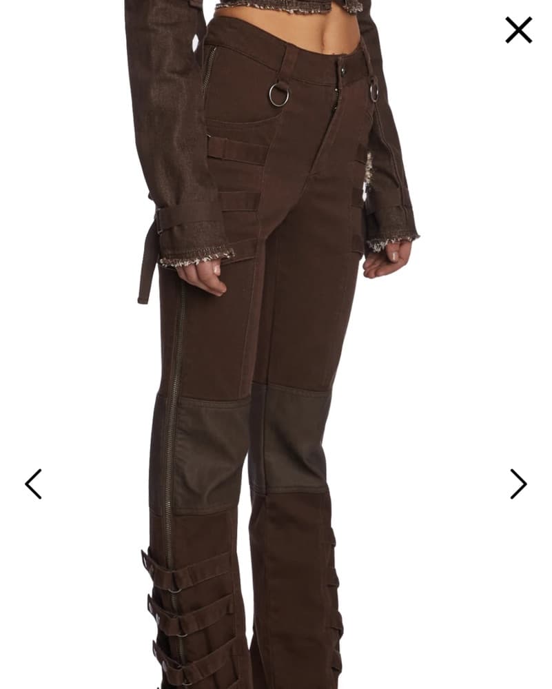 Strappy Twill Pants  - Image 5