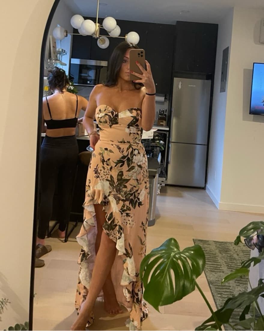 Amanda Uprichard Flowery Gown  - Image 2