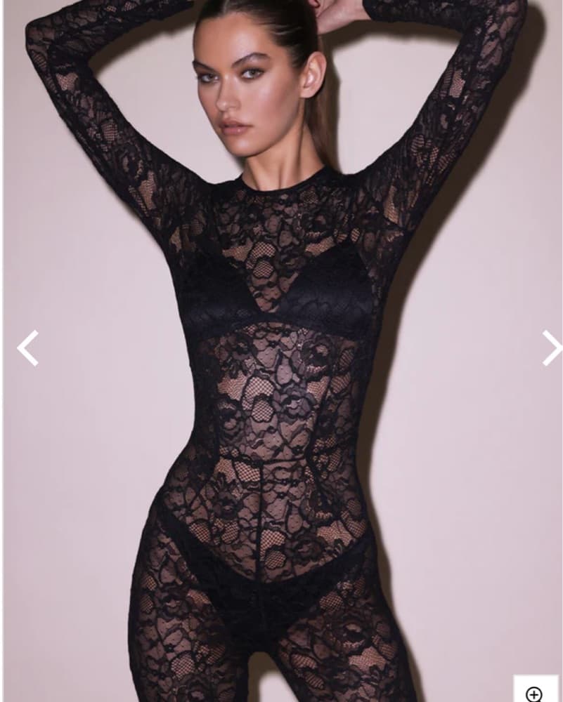 Fleur du Mal Ful Lace Catsuit - Image 3