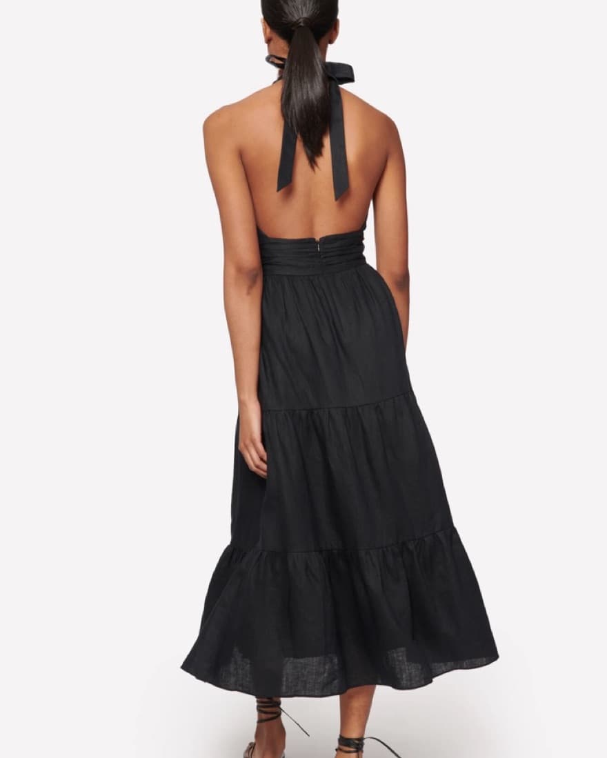 Evita Dress in Black - Image 5