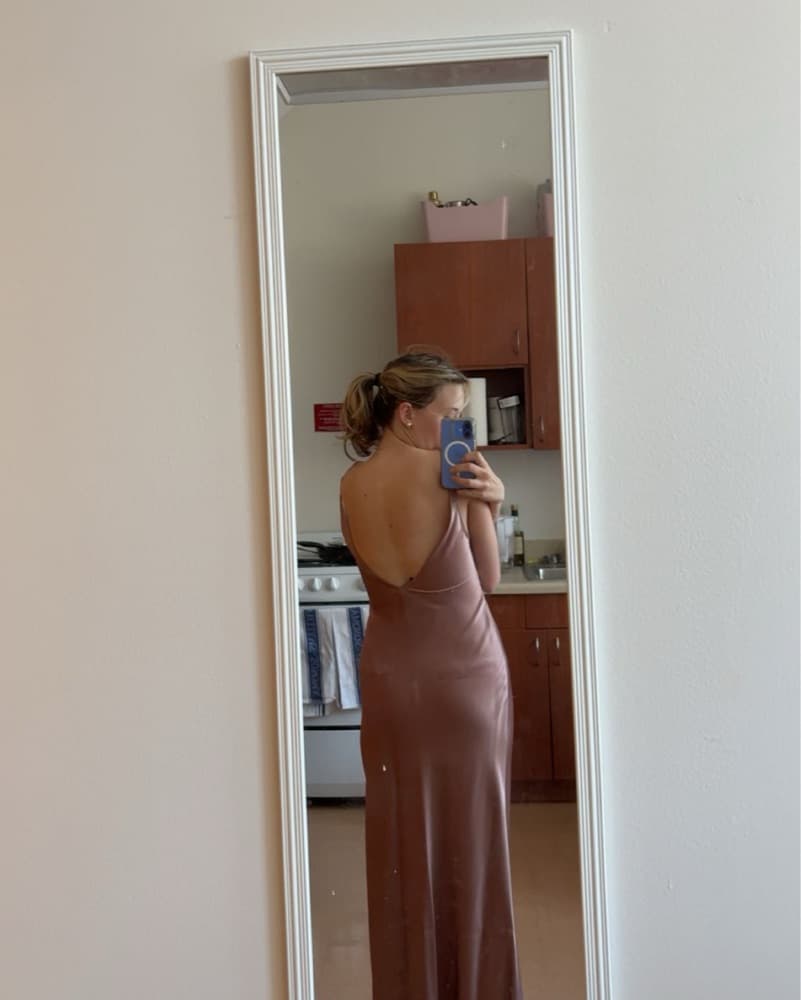 Maueve satin slip Gown - Image 3