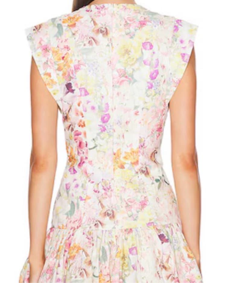 Zimmermann Harmony Flounce Short Dress - Image 2