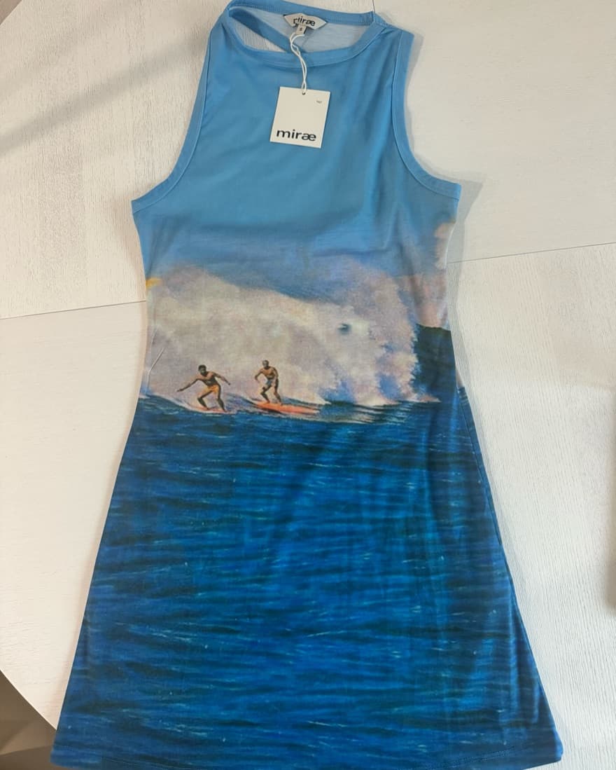 MIRAE SURFING DRESS BLUE - Image 4