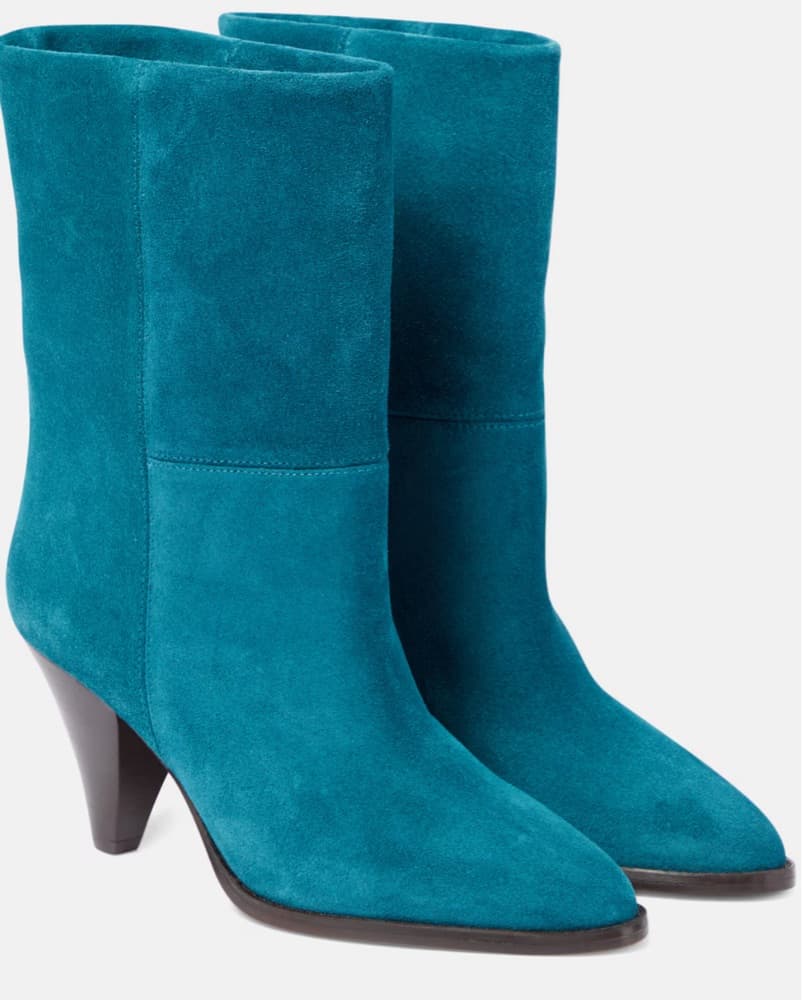ISABEL MARANT ROUXA SUEDE ANKLE BOOTS - Image 4