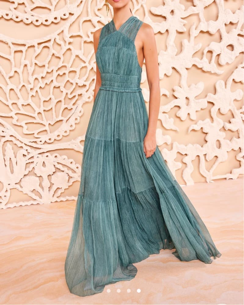 Ulla Johnson Teal Gown - Image 1