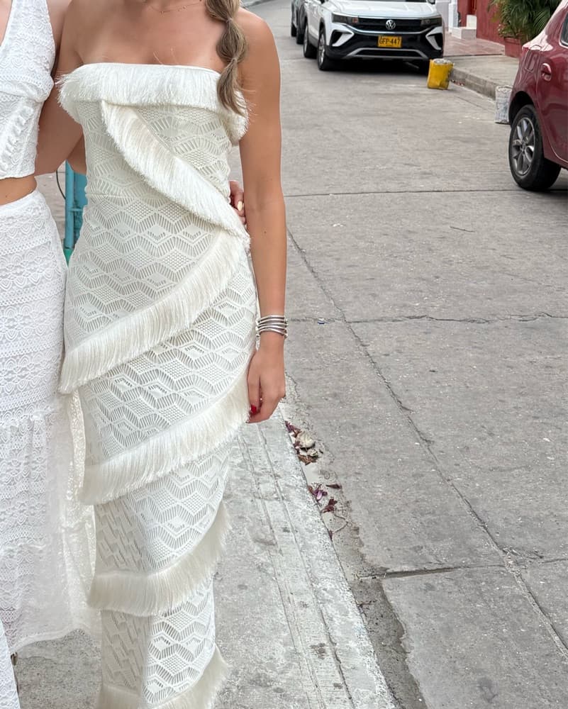 PatBO fringe Maxi Dress  - Image 2