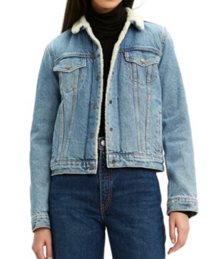 Levi’s Sherpa Denim Jacket - Image 4