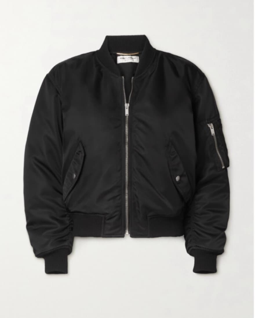 $2,490 Saint Laurent Bomber Jacket - Image 4
