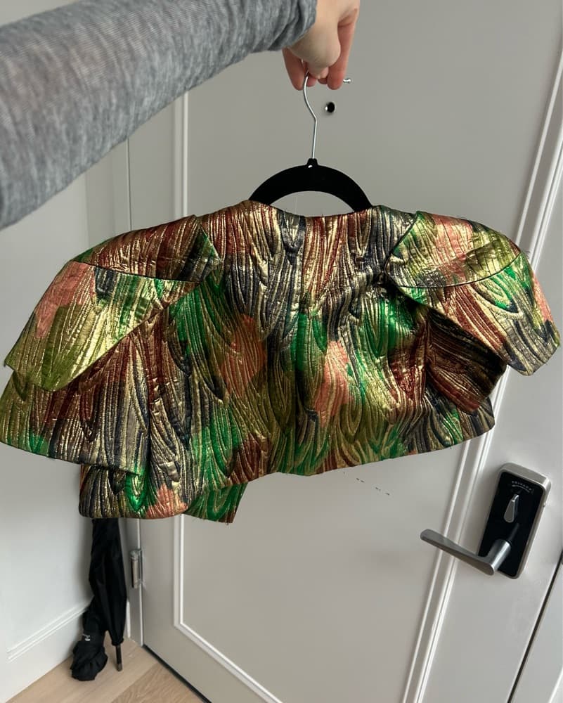 Marni Multicolor Cropped Jacket  - Image 4