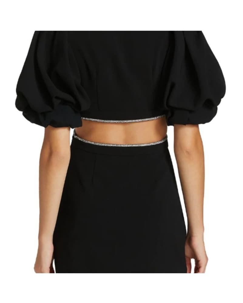 A.L.C Hazel Embelished Mini Dress - Image 2