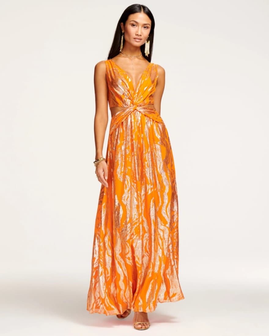 Ramy Brook Irene Cutout Maxi Dress - Image 1