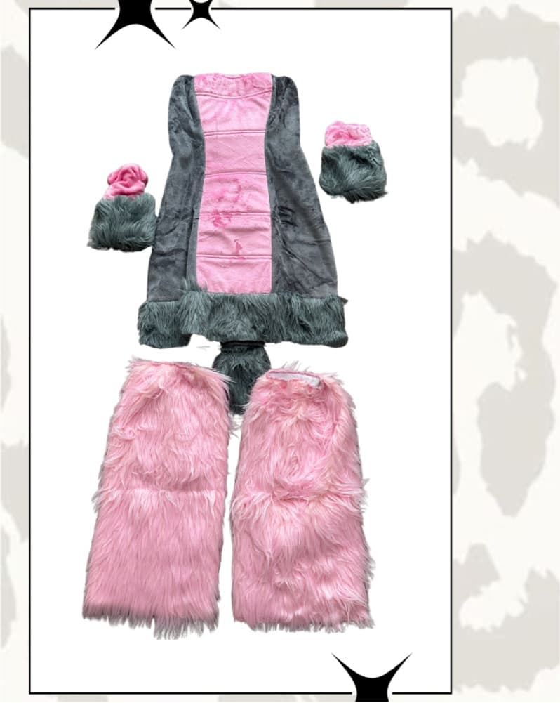 J Valentine Pink Elepant Costume  - Image 2