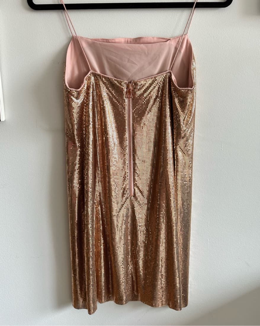 Alice + Olivia Chainmail Mini Dress - Image 3