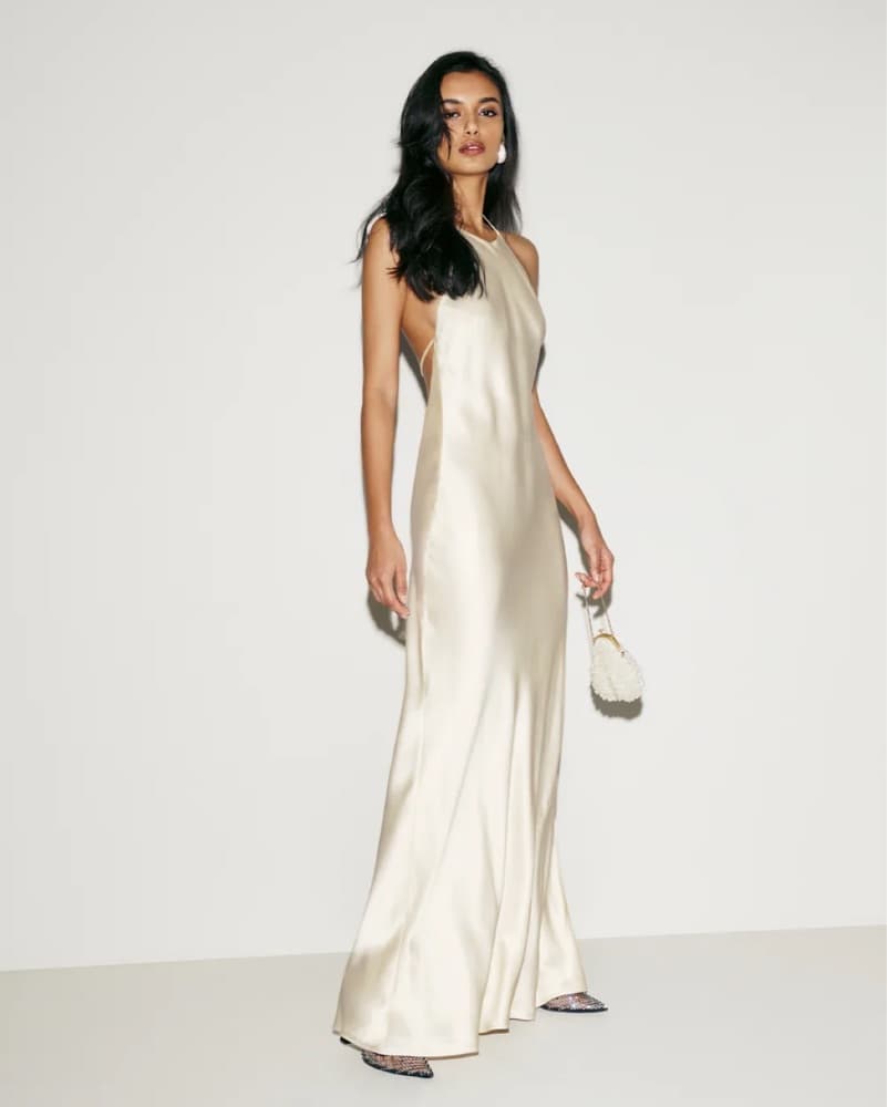 Reformation Silk Dress - Image 1