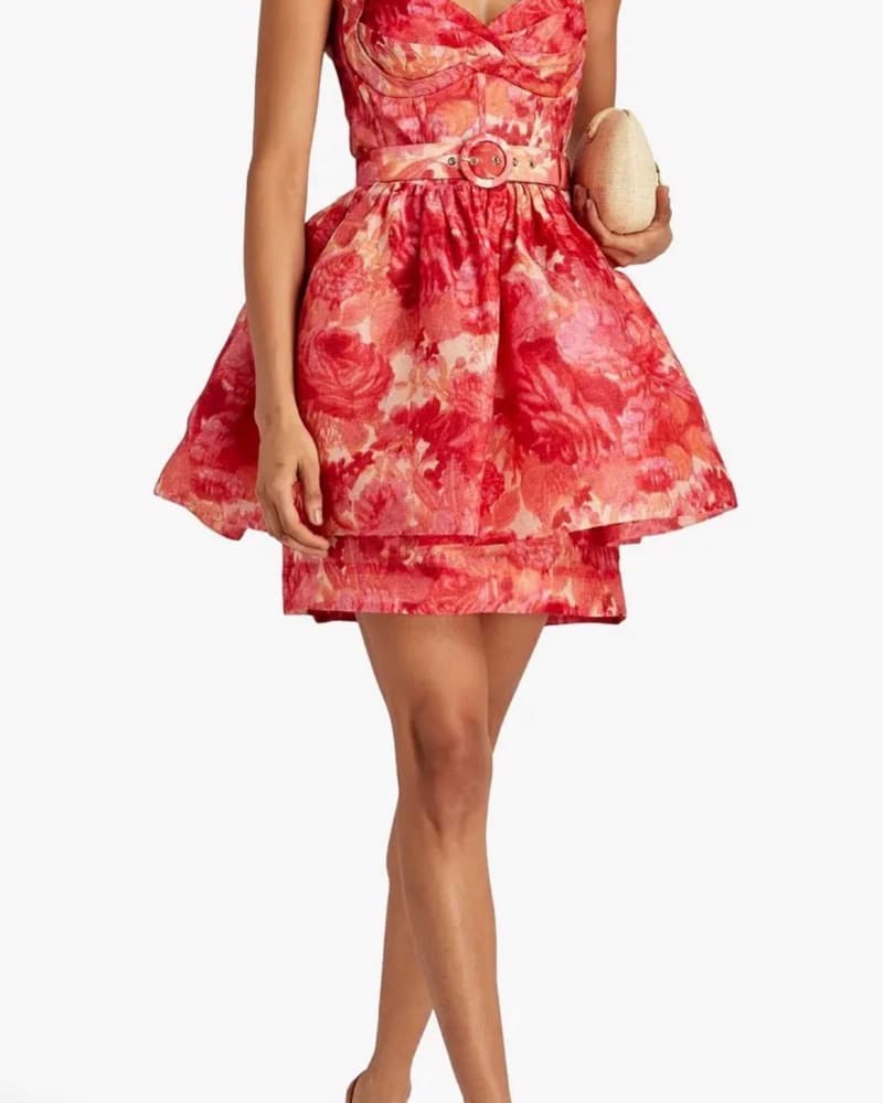 Zimmerman mini Floral Dress - Image 1