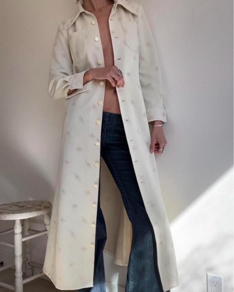 70’s Long Button Down - Image 2