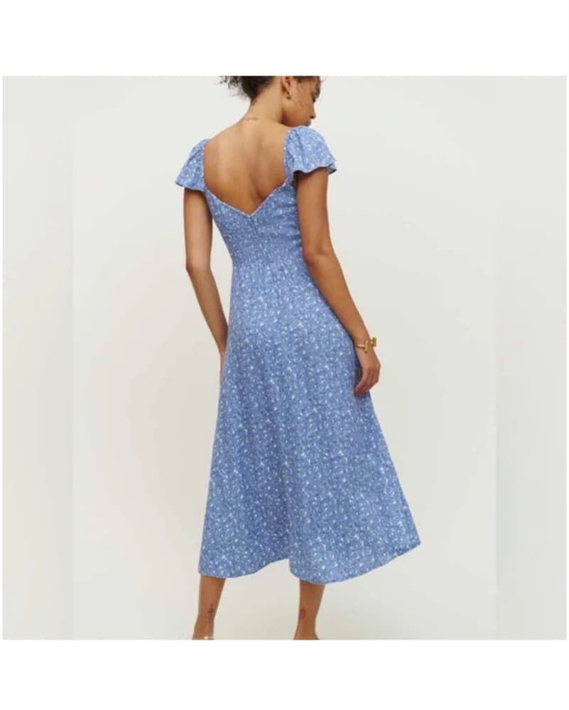 Revolve Blue Dress - Image 3