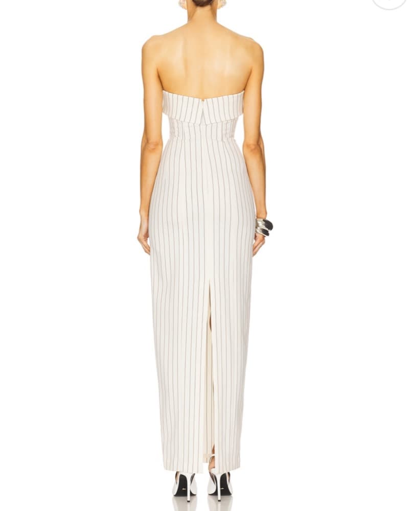 Helsa Pin Stripe Dress - Image 3