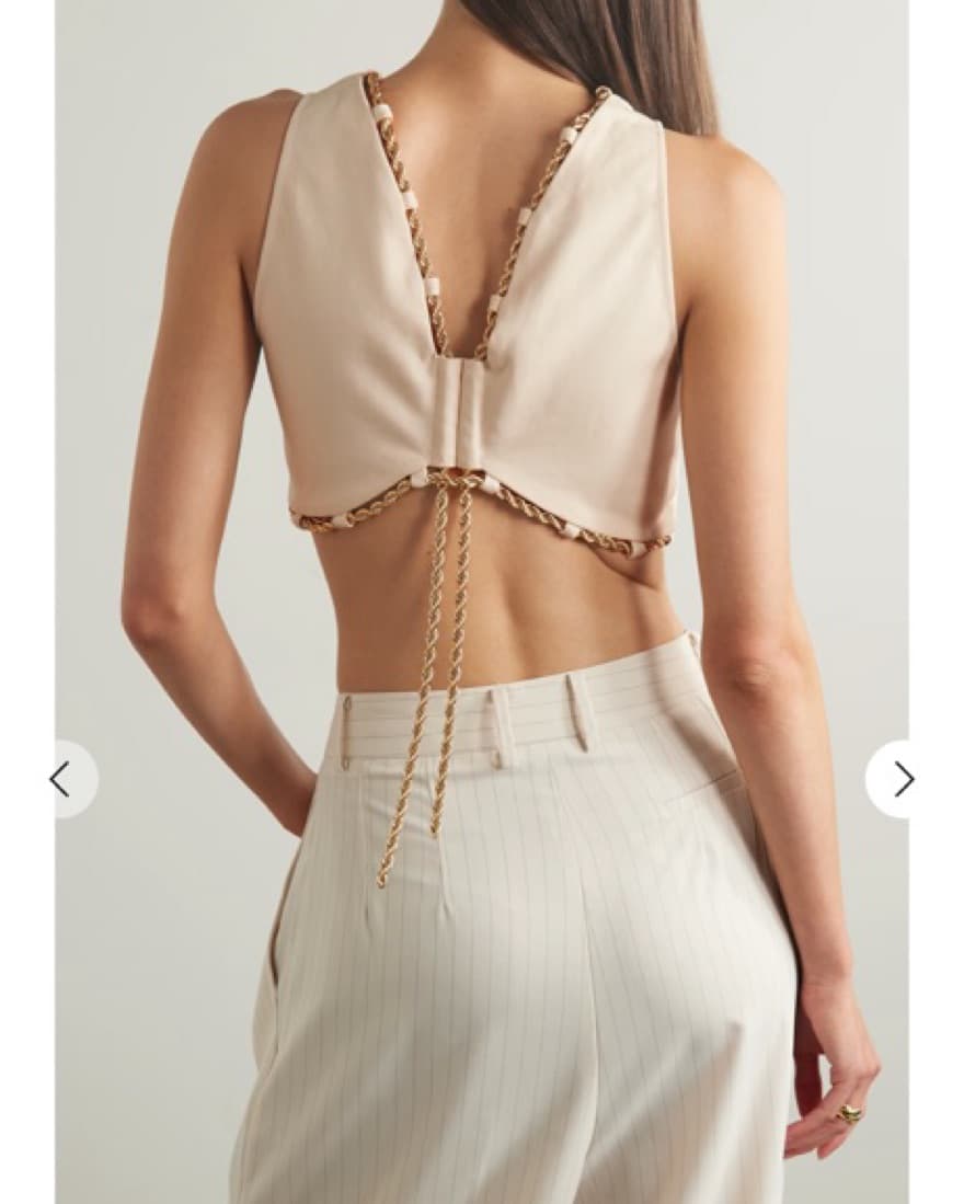 Cult Gaia Cara White Top - Image 3