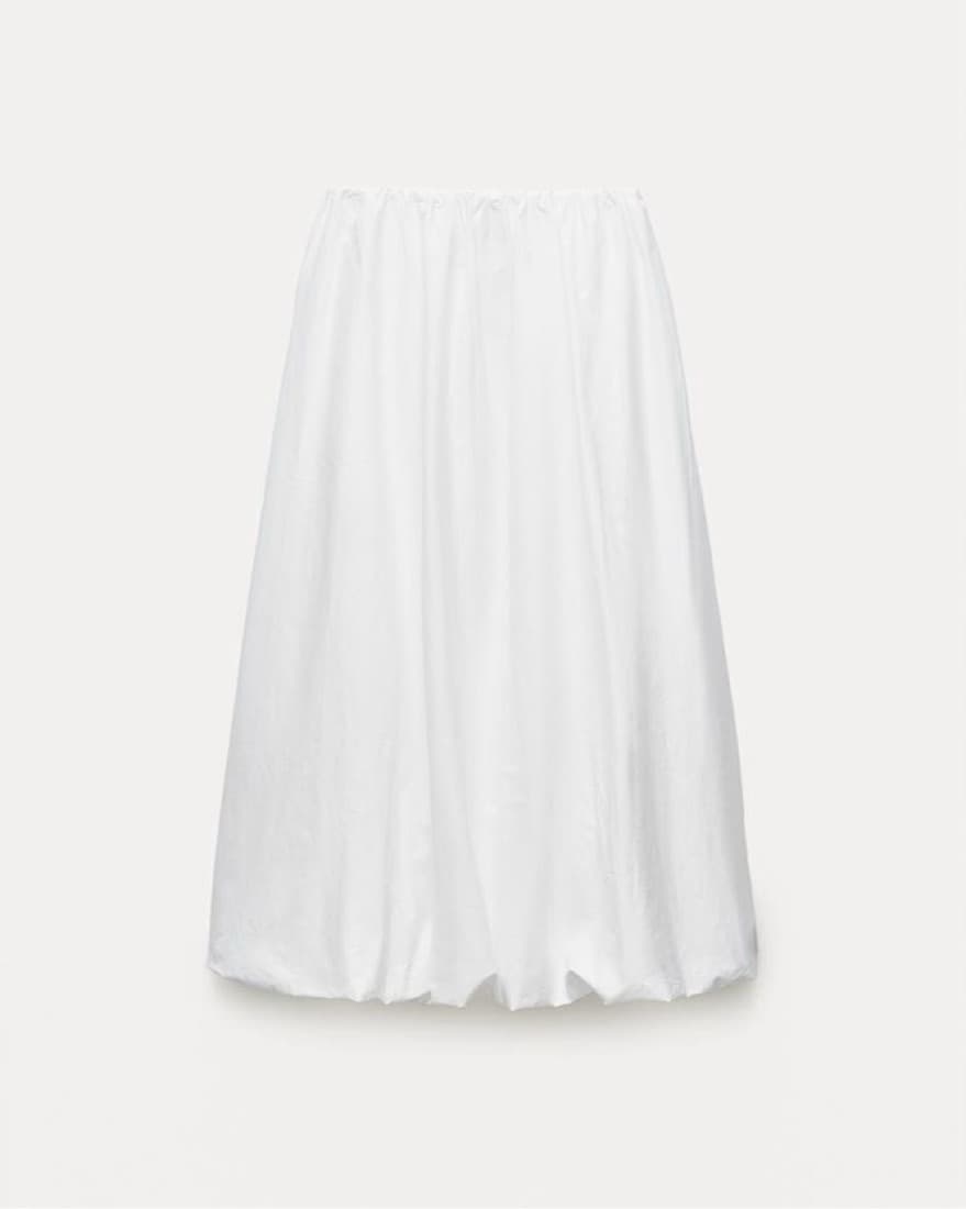 BALLOON MIDI SKIRT - Image 4