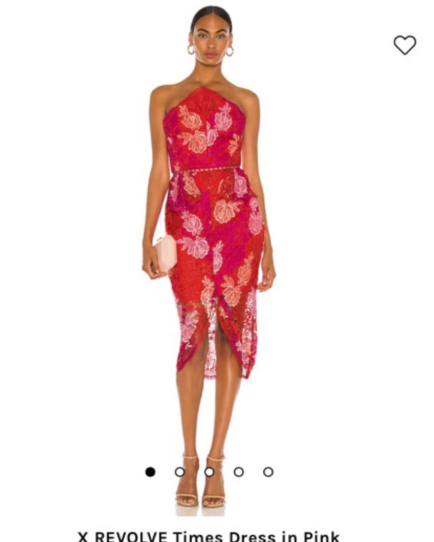 Revolve Tight Floral Dress - Image 1