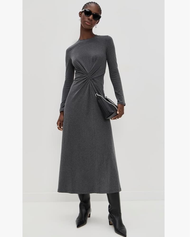 Volta Long Sleeve Dress - Image 5
