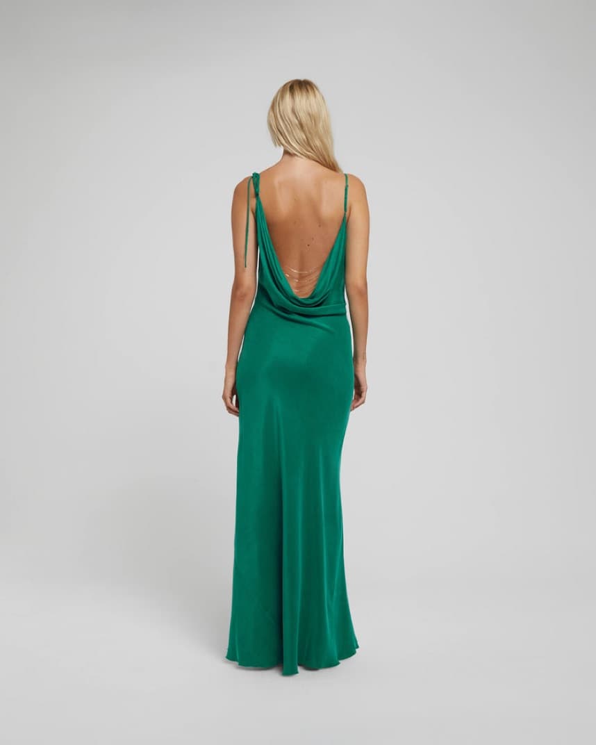 Rat & Boa Ophelia Dress Green - Image 4