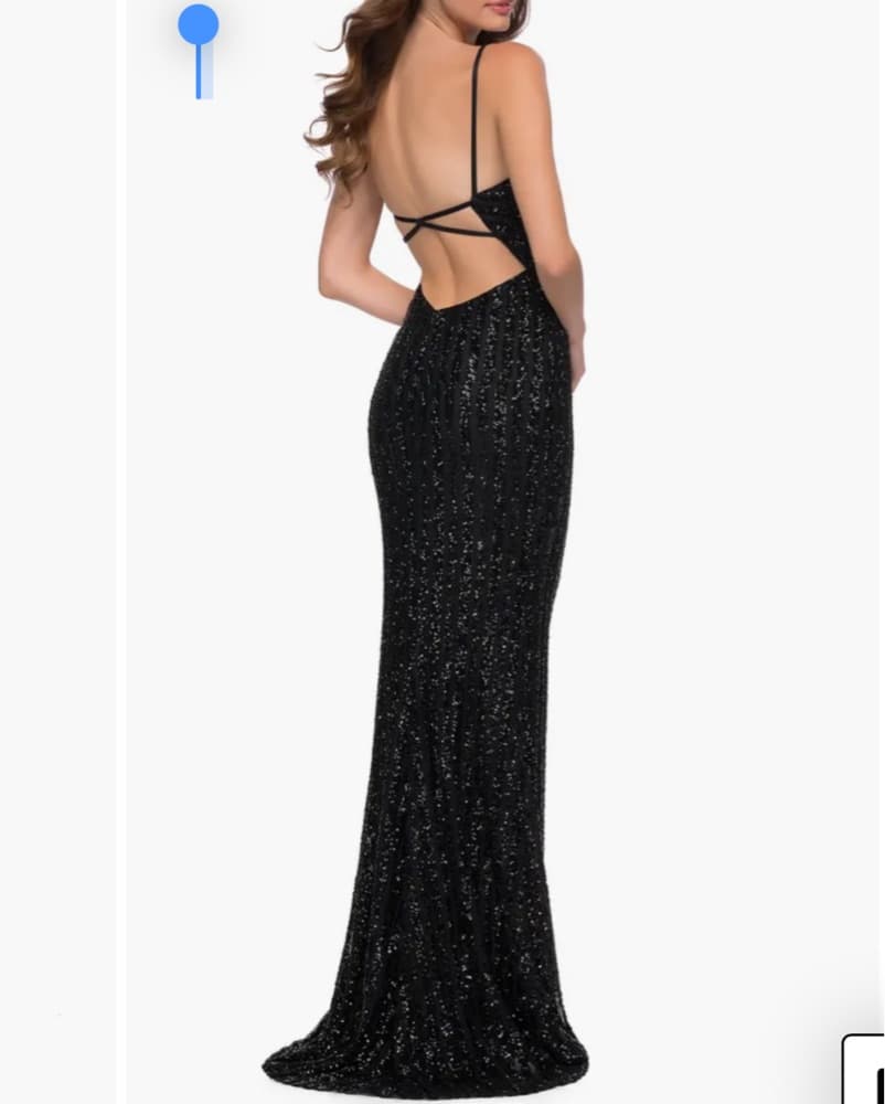 LA FEMME - Sequin Gown - Image 5