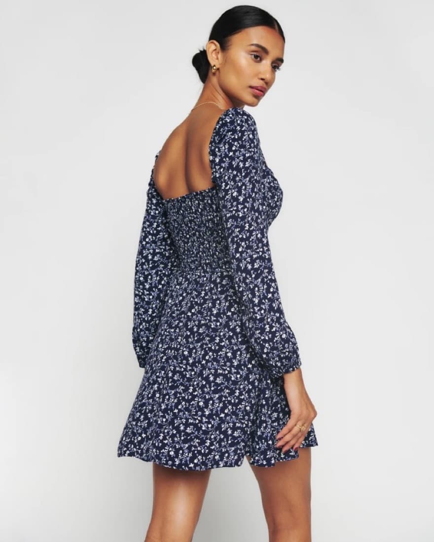 Reformation Blue Dress  - Image 2