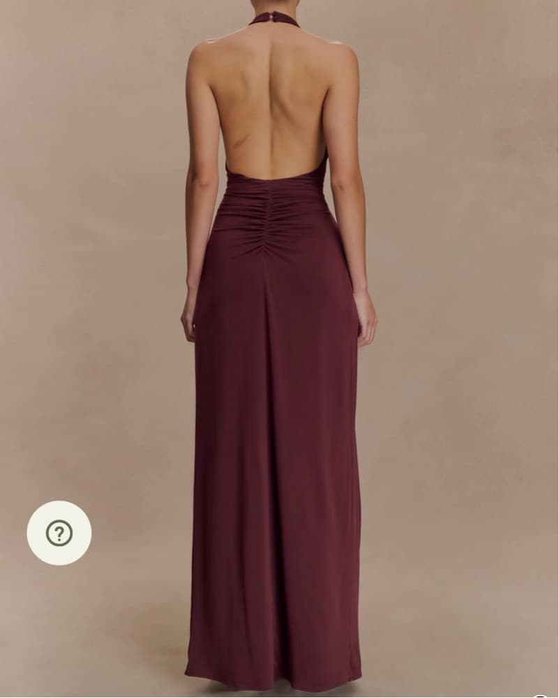 MESHKI Yelena Halter Maxi Dress - Image 2