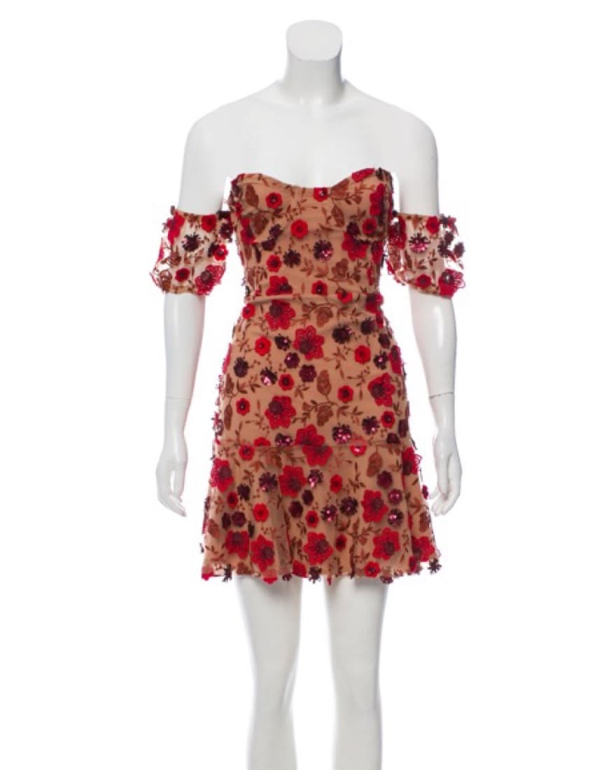 FOR LOVE & LEMONS Off The Shoulder Dress - Image 1