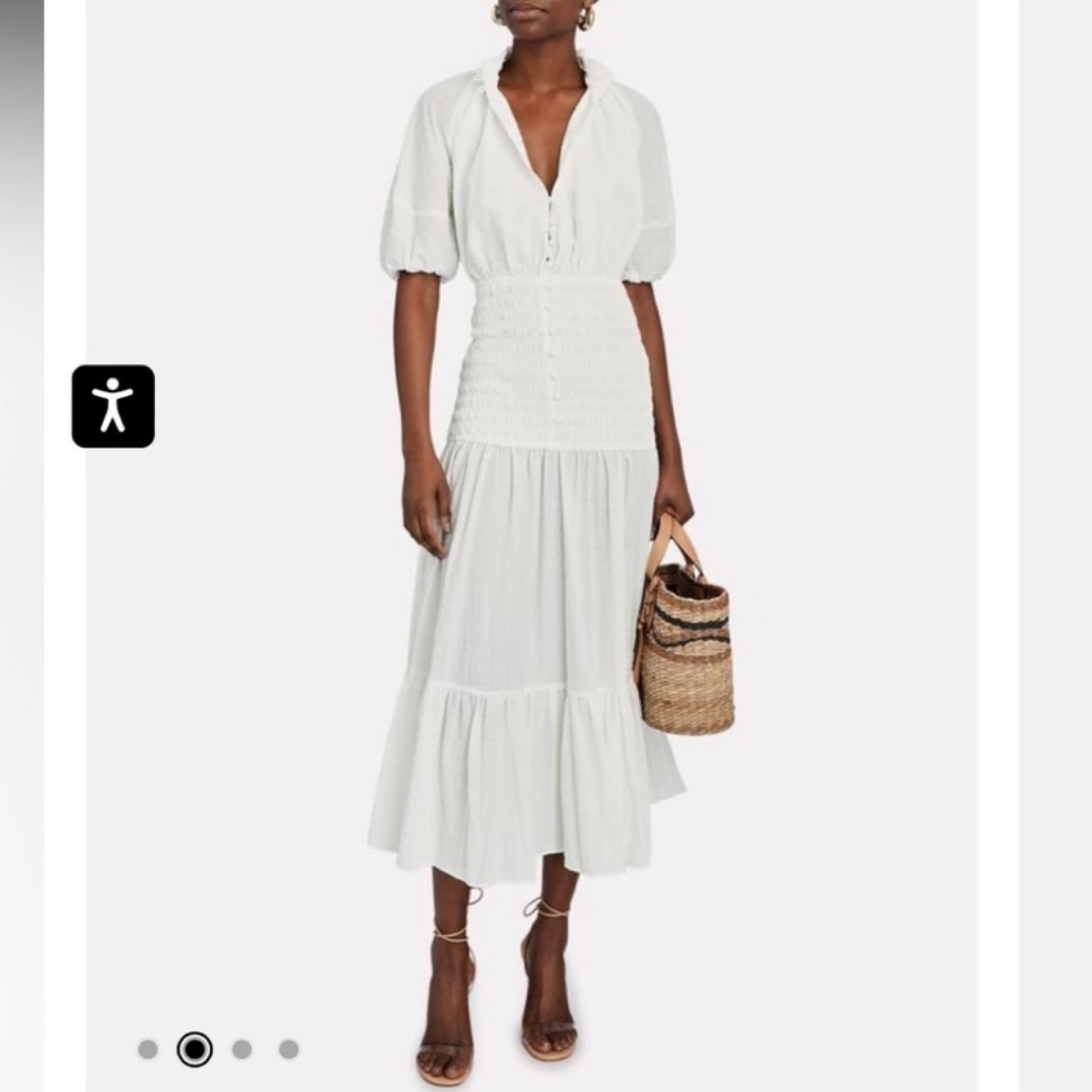 SIGNIFICANT OTHER Freya Smocked Midi Dre - Image 3