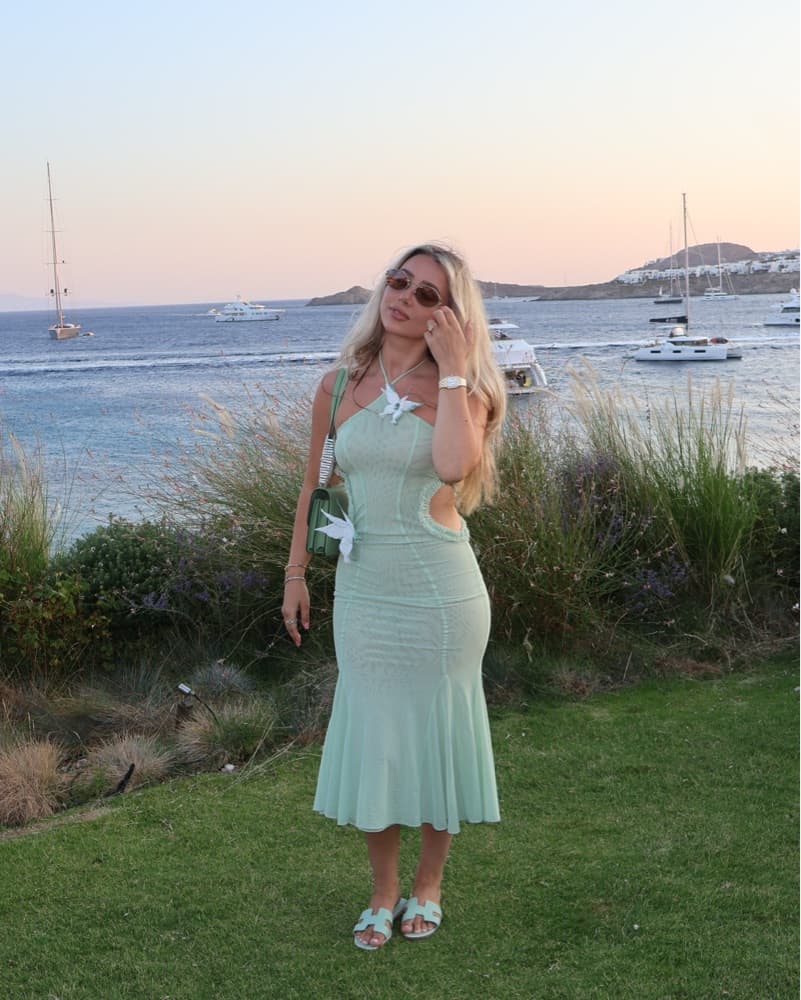 Huelley Rose Butterfly Dress - Image 1