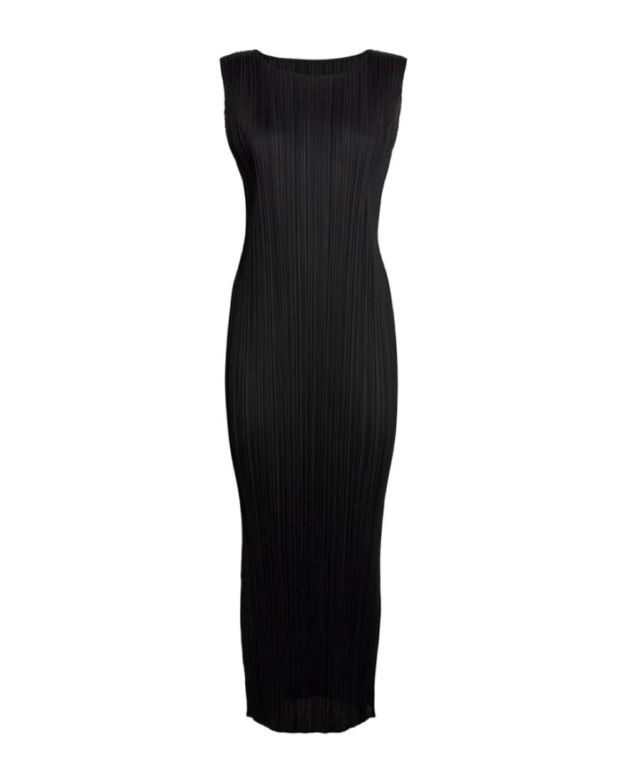 Issey Miyake Pleated Shift Dress - Image 3