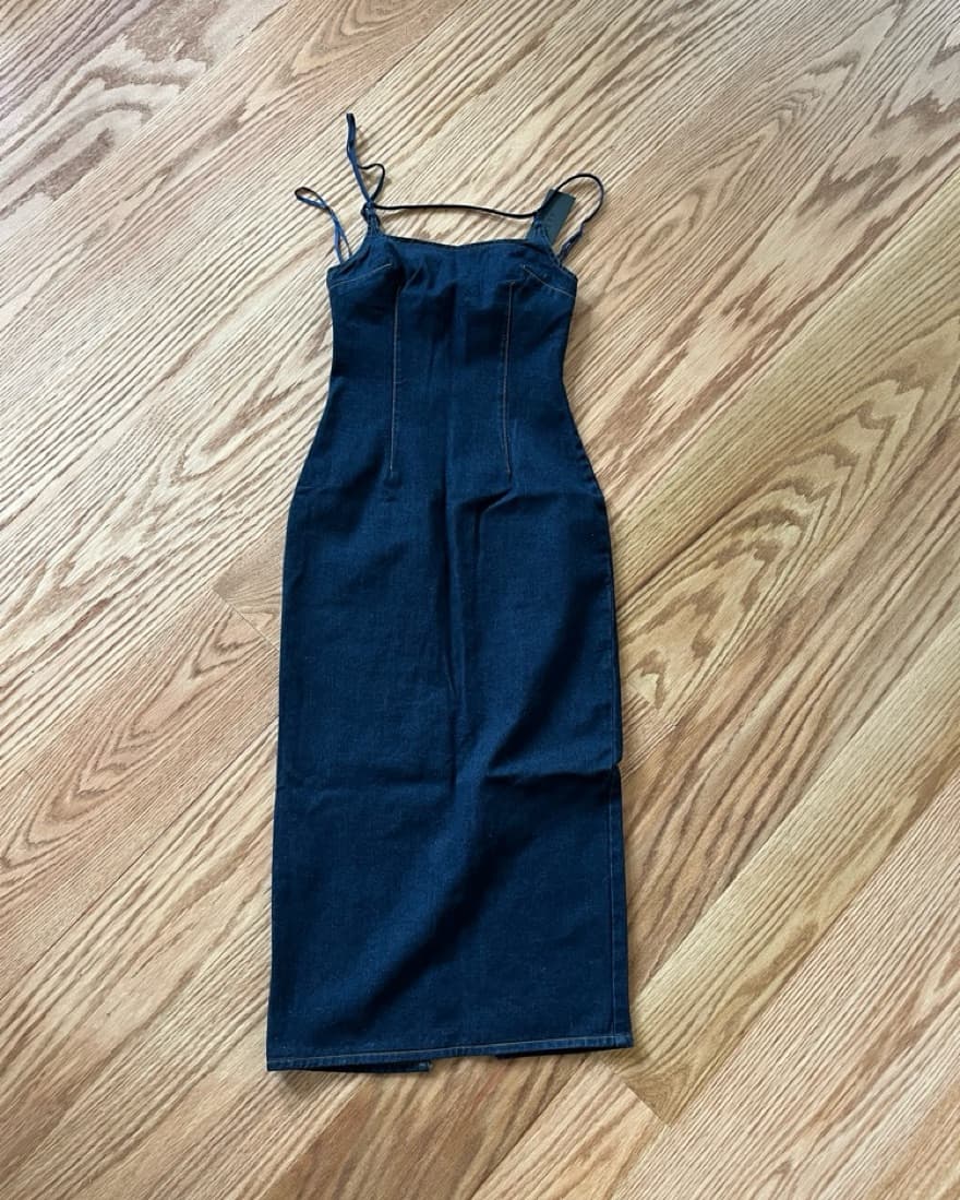 Lioness Denim Midi Dress - Image 4