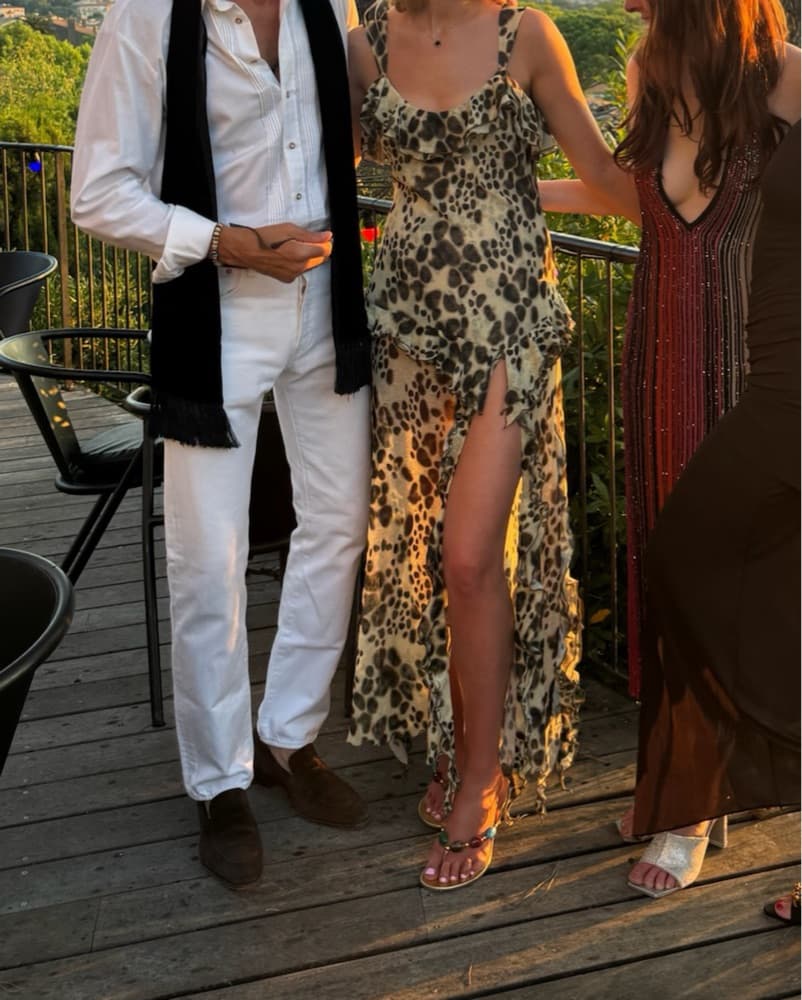 SIEDRES Animal Print Long Dress - Image 5