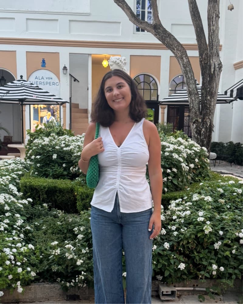 Veronica beard white blouse - Image 3