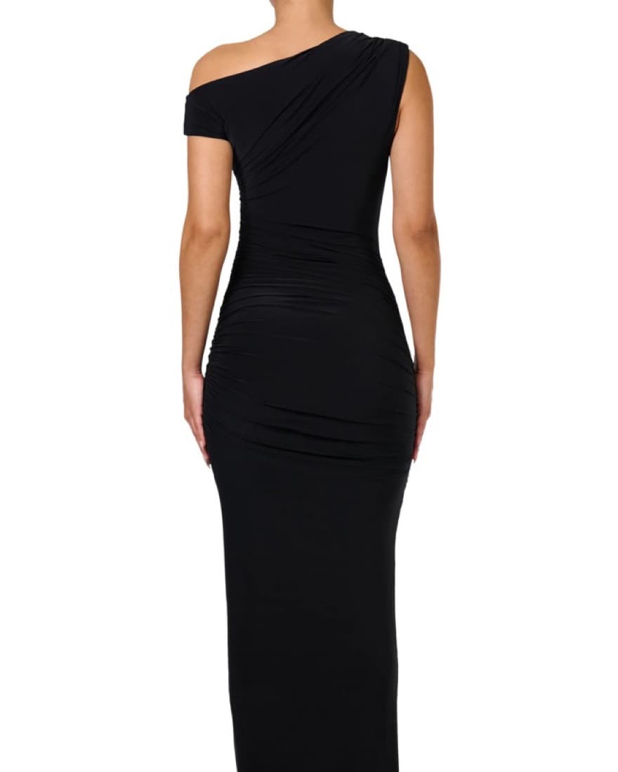 Naked Wardrobe Rouched One Shoulder Gown - Image 2