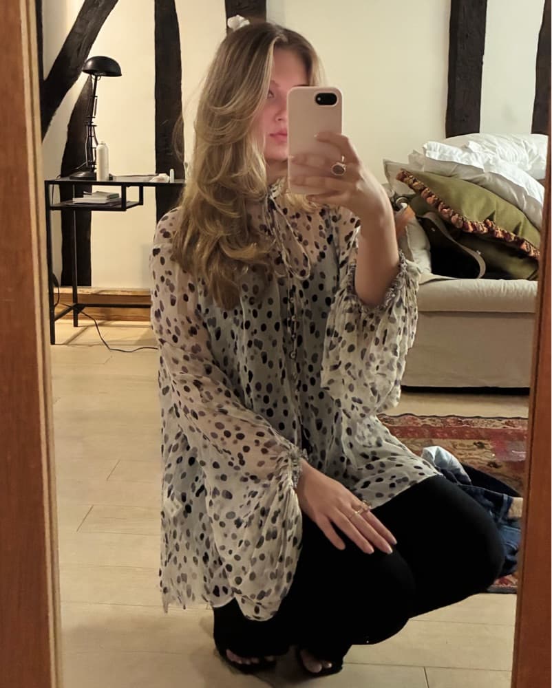 Spotted Blouse - Image 1
