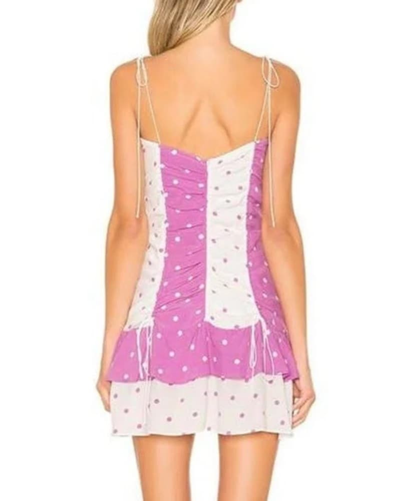 For Love & Lemons Polka Dot Mini Dress - Image 2