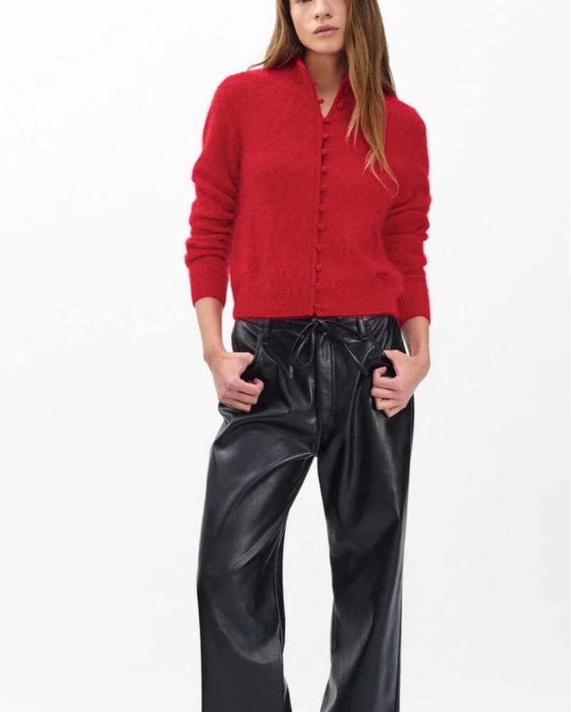 Jada Brushed Cashmere Cardigan - Image 4