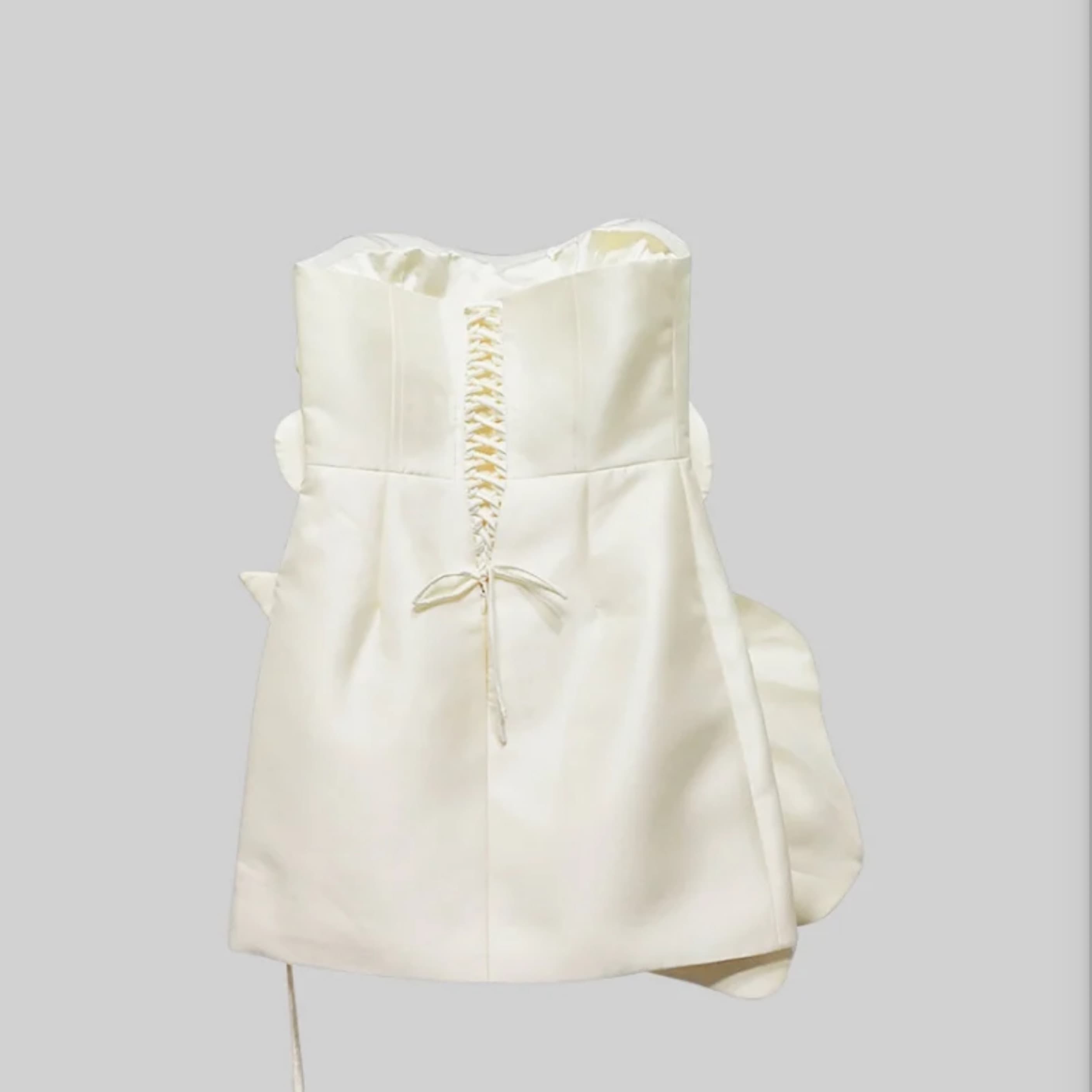 Flower Design Corset Dress - Image 4